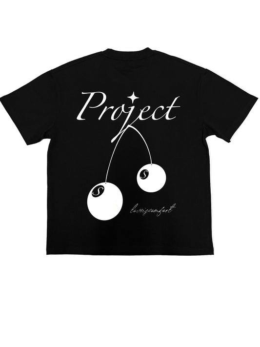 ProjectSS Cherry Tee (Black)