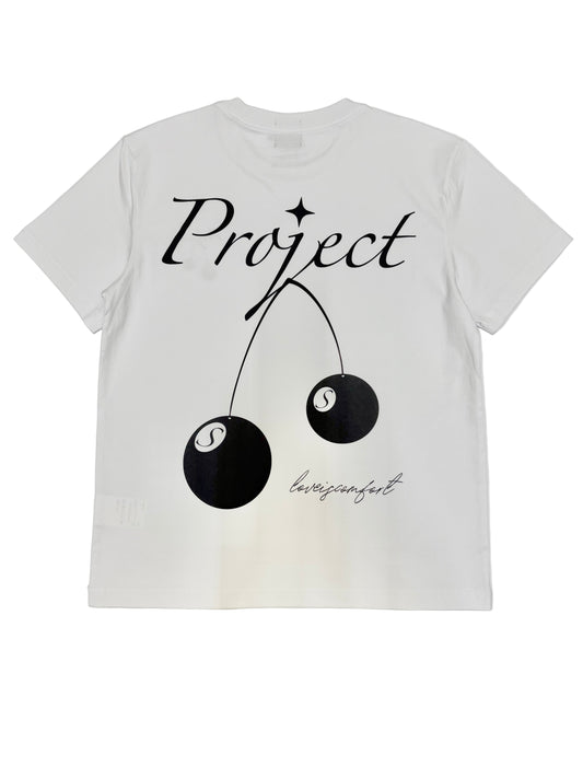 ProjectSS Cherry Tee (White)